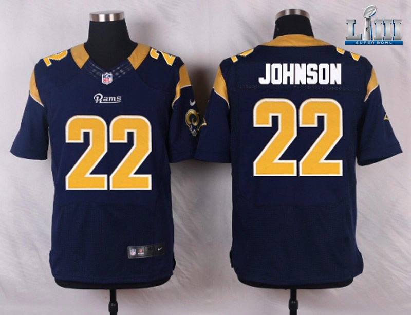 2019 St Louis Rams Super Bowl LIII elite jerseys-011